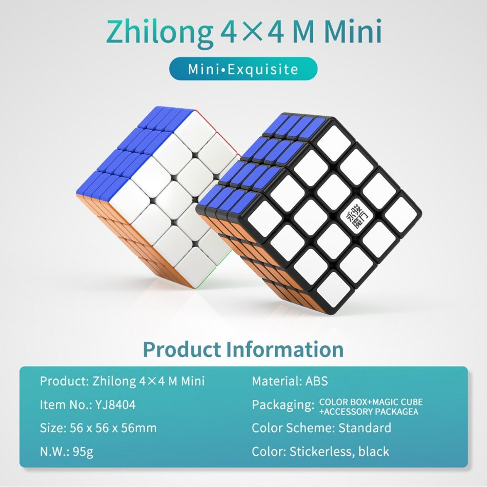 YuXin Little Magic 4x4 Magnetic Magic Cube Professional Speed